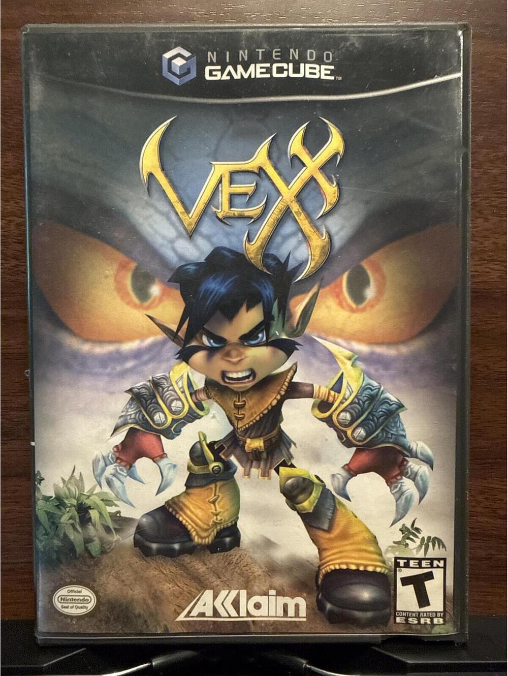 Vexx (Nintendo GameCube, 2003) - CIB Black Label - Tested & Working (NTSC-U/C)